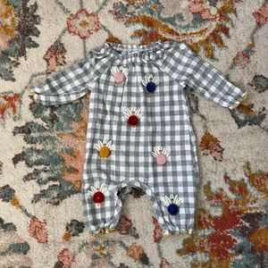 Mud Pie Baby Girl Thanksgiving Jumper